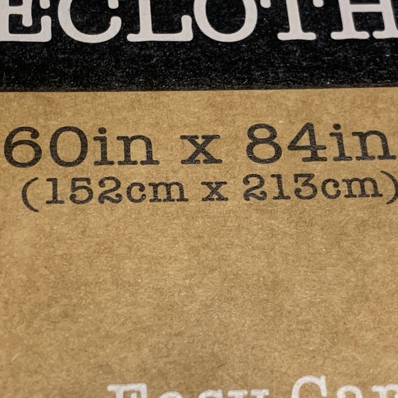 NWT Cuisinart Tablecloth Blue & White Check 60in x 84in Machine Washable - Picture 4 of 10